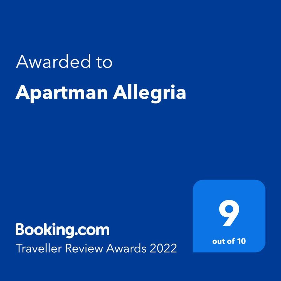 Apartman Allegria Zagreb Buitenkant foto